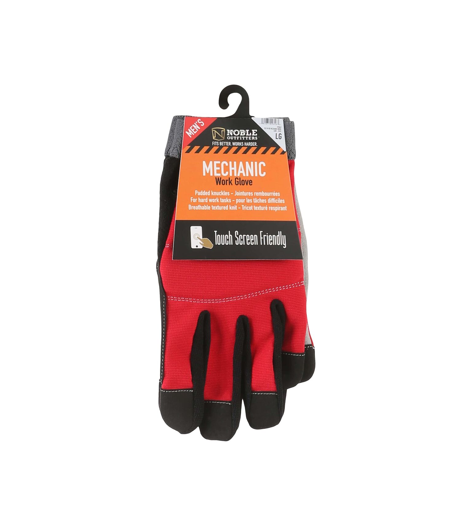 Noble Outfitters Men's Mechanic Glove in Red