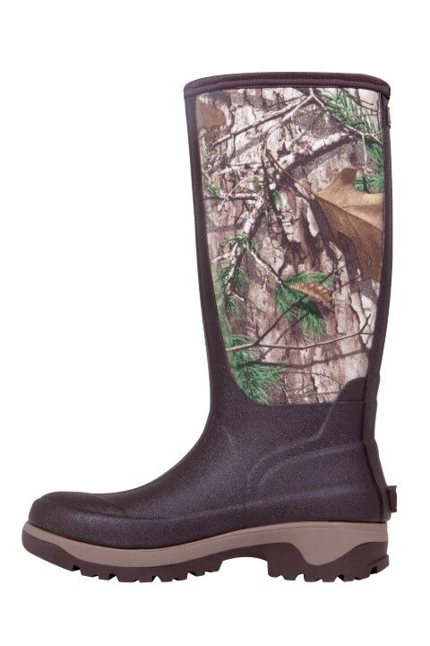 Noble Outfitters Men's MUDS High Camo Boots in Dark Brown