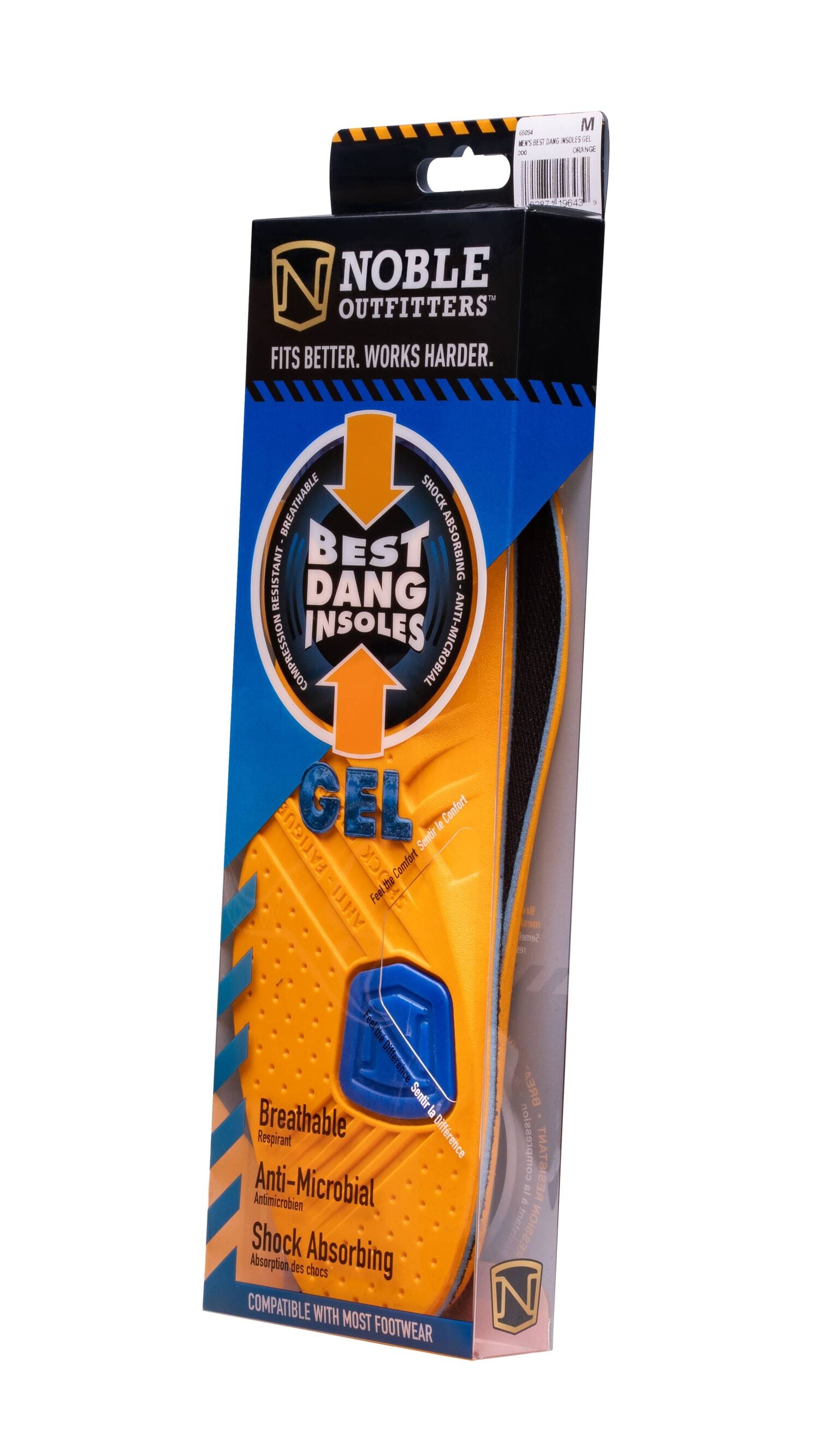 Noble Outfitters Best Dang Gel Insoles