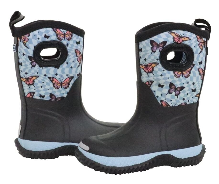 Noble Outfitters Kids' MUDS Butterflies High Boot