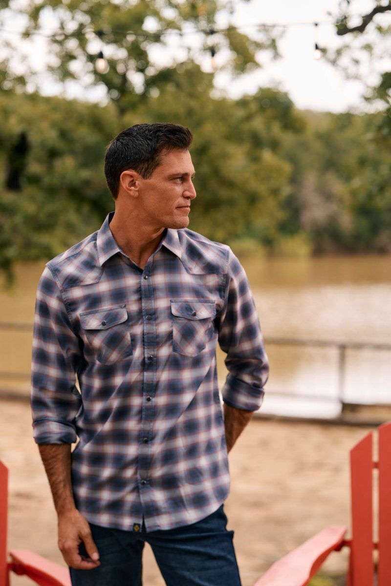 Threadgrit Men's Jonah Performance Western Shirt