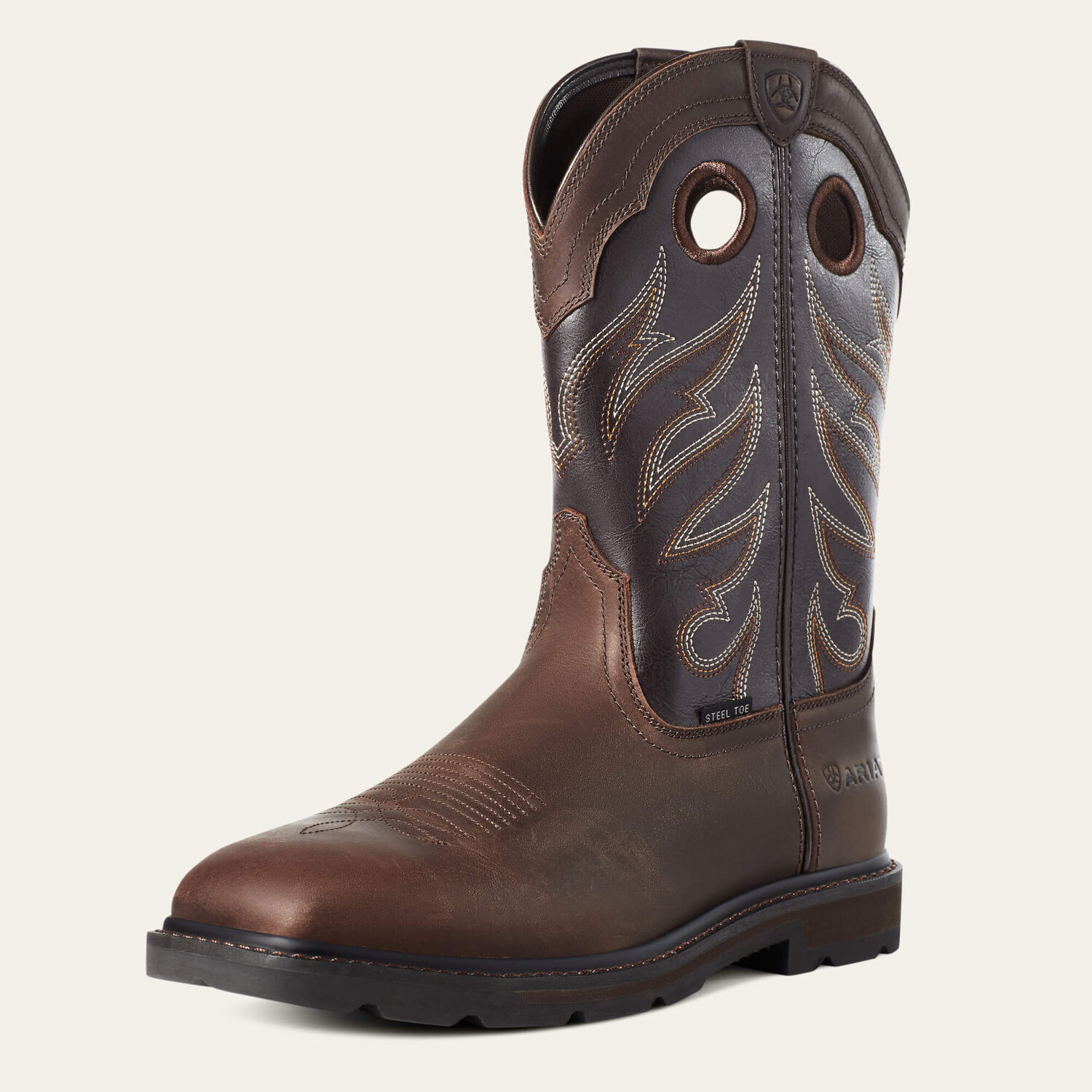 Ariat Men's Groundwork Wide Square Toe Steel Toe Work Boot