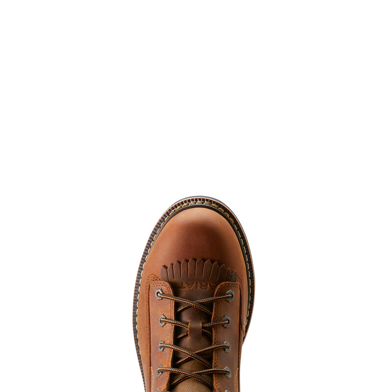Ariat Men's Longview Shock Shield 8-In Waterproof Composite Toe Work Boot