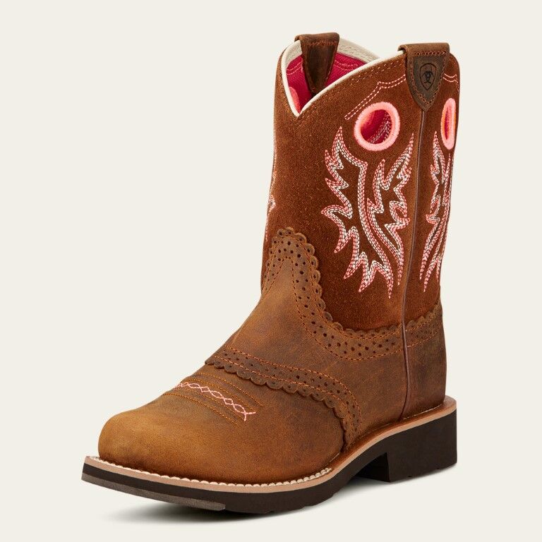 Ariat Kids' Fatbaby Cowgirl Western Boot