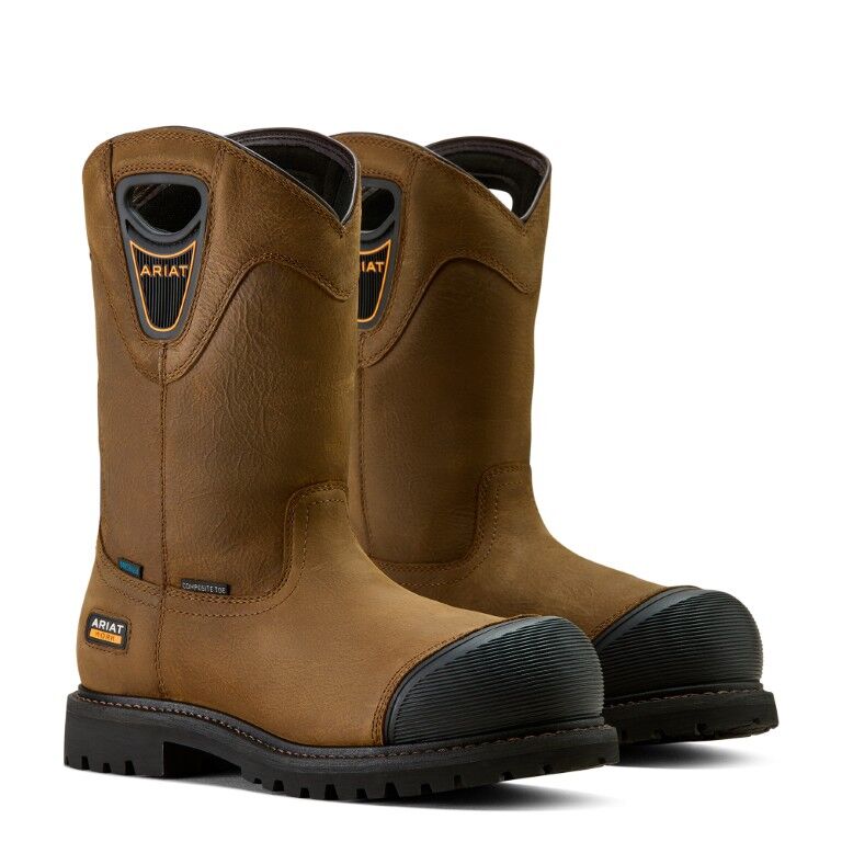 Ariat Men's Longview Shock Shield Waterproof Composite Toe Work Boot
