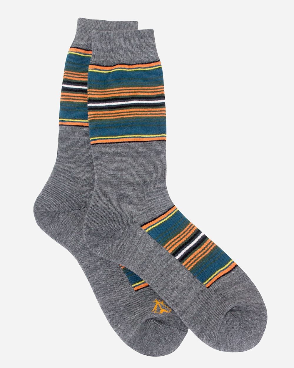 Pendleton Unisex National Park Stripe Crew Socks in Olympic