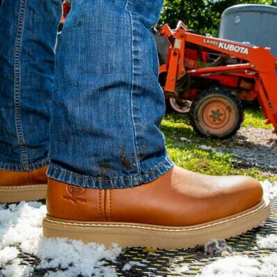 Georgia Men's Wedge Work Wellington Boot