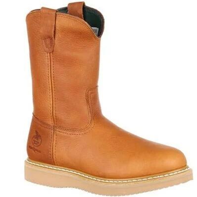 Georgia Men's Wedge Steel Toe Pull On Work Boot