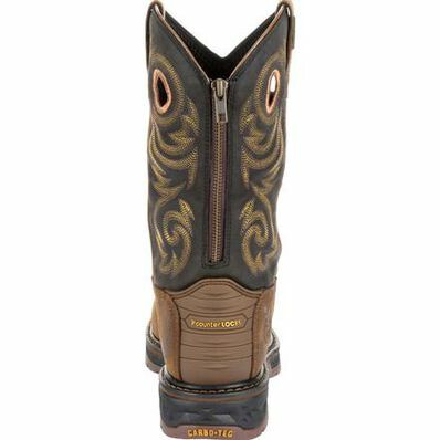 Georgia Men's Carbo-Tec LT Steel Toe Waterproof Pull On Work Boot