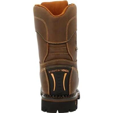 Georgia Men's AMP LT Low Heel Logger Waterproof Work Boot