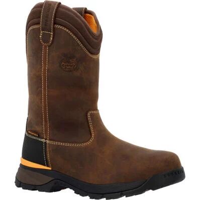 Georgia Men's TBD Waterproof Wellington Pull On Boot