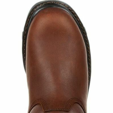 Rocky Men's Rams Horn Waterproof Composite Toe Pull On Work Boot