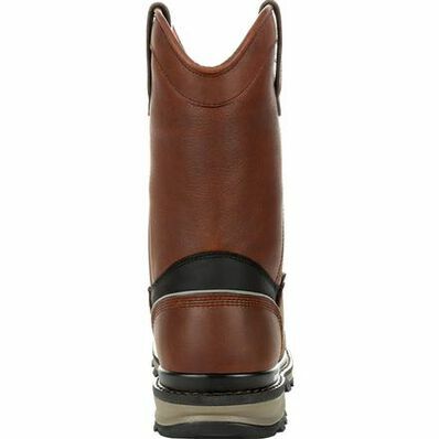 Rocky Men's Rams Horn Waterproof Composite Toe Pull On Work Boot