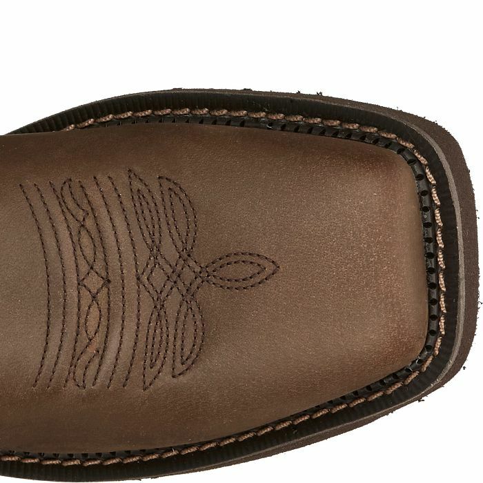 Justin Women's Raya 12-In Western Boot in Distressed Brown