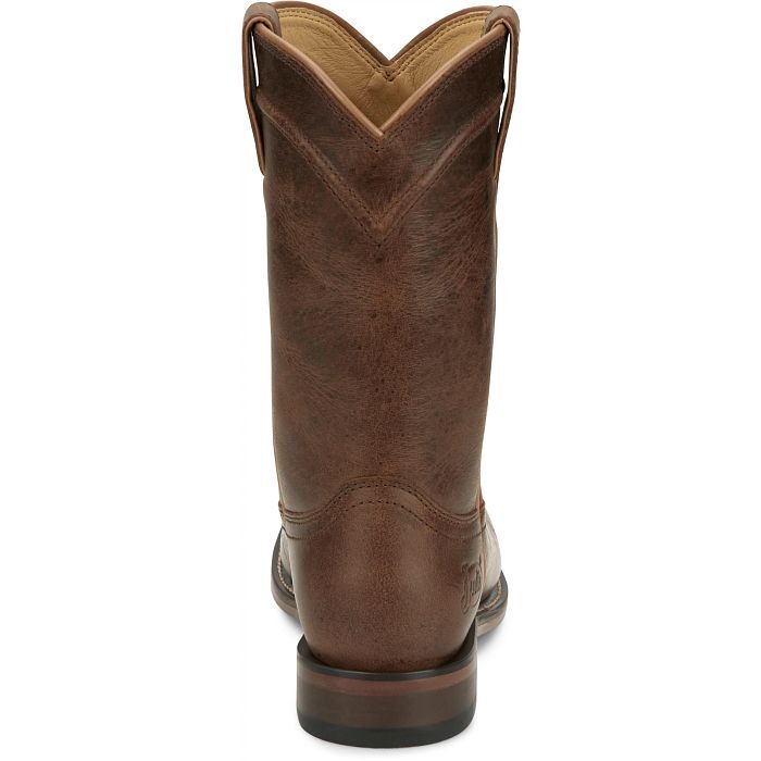 Justin Women's Holland 10-In Roper Brown in Brown