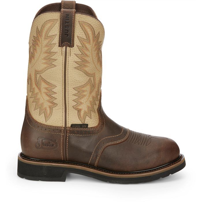 Justin Men's Superintendent 11-In Steel Toe Boot