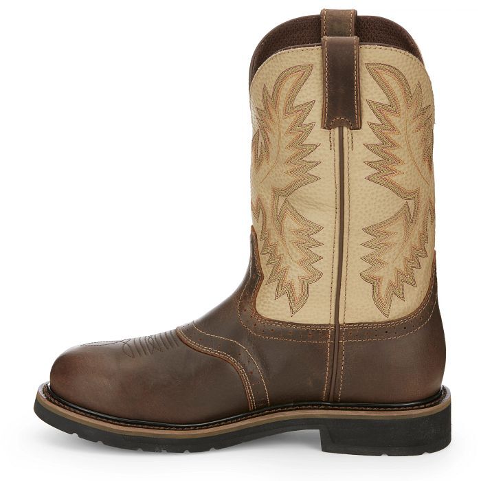 Justin Men's Superintendent 11-In Steel Toe Boot