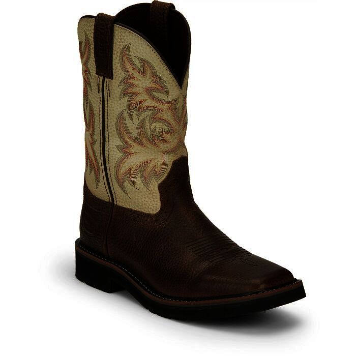 Justin Men's Driller 11-In Work Western Boot