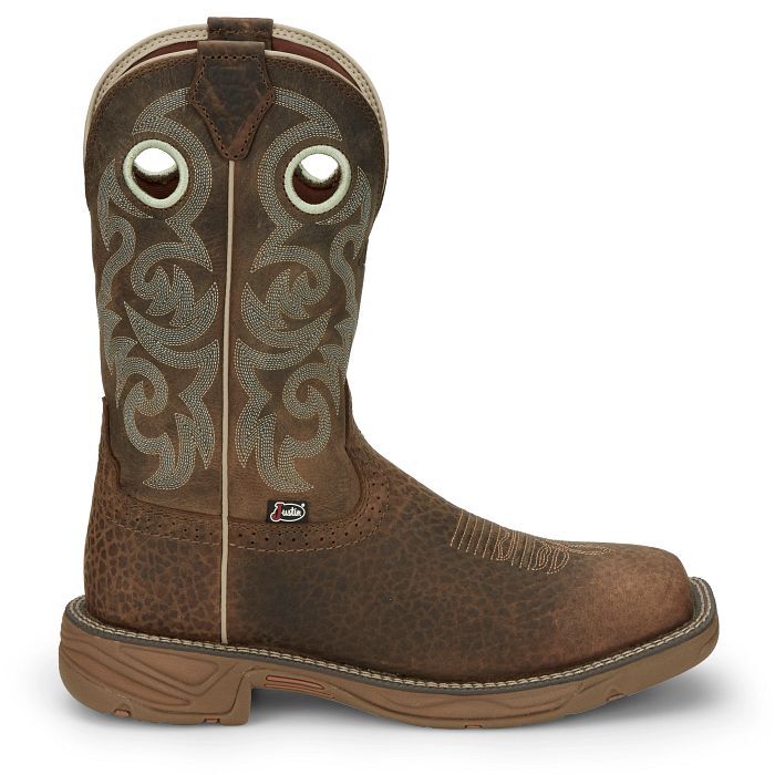Justin Men's Rush 11-In Western Work Boot