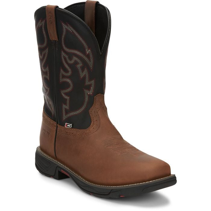 Justin Men's Rush 11-In Waterproof Composite Toe Boot