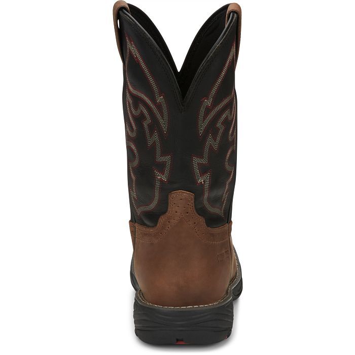Justin Men's Rush 11-In Waterproof Composite Toe Boot