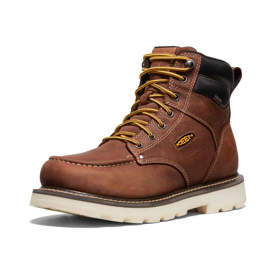 Keen Men's Cincinnati 6-In Waterproof 90° Heel Soft Toe Boot