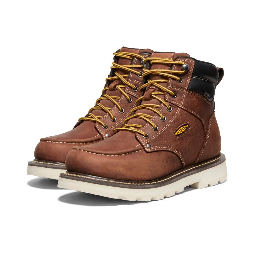 Keen Men's Cincinnati 6-In Waterproof 90° Heel Soft Toe Boot