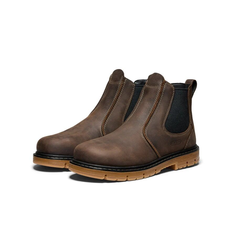 Keen Men's San Jose Chelsea 90° Heel Aluminum Toe Boot