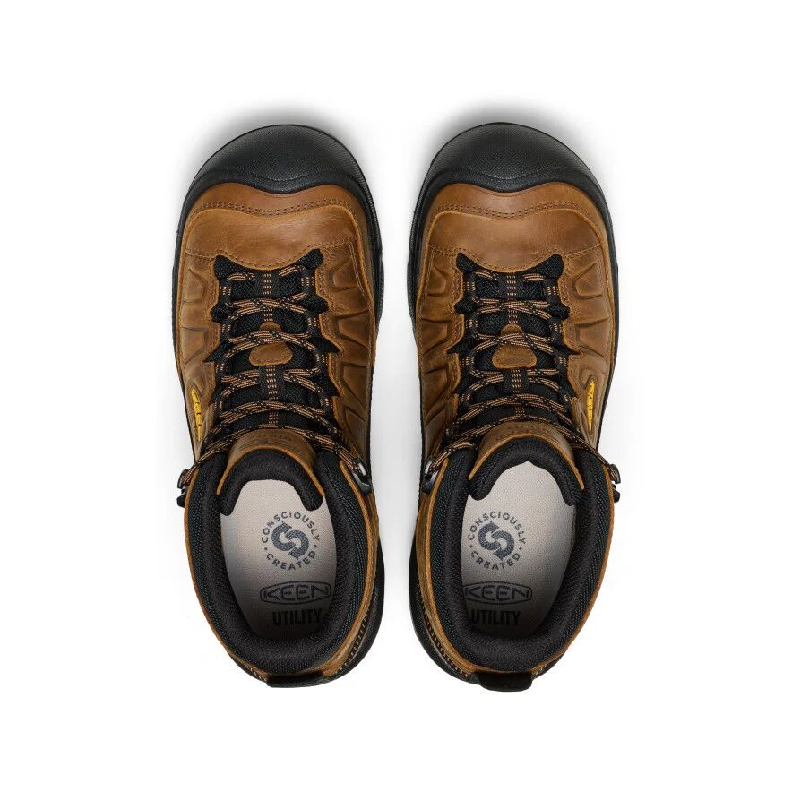 Keen Men's Targhee IV Waterproof Soft Toe Work Boot