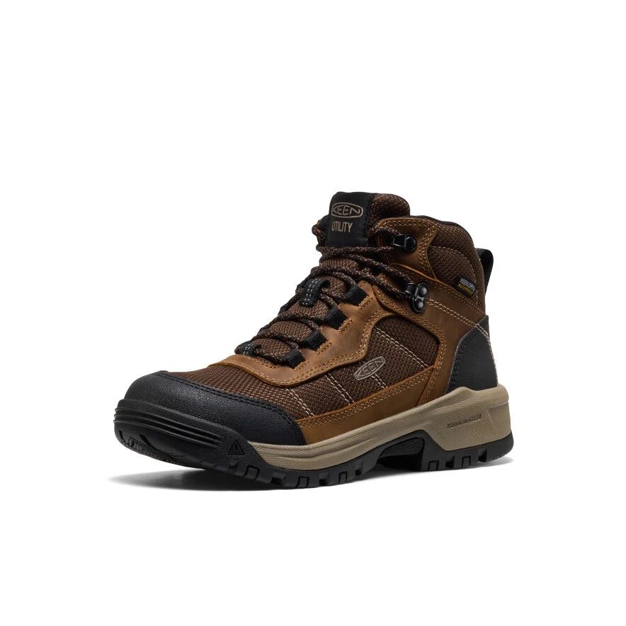 Keen Women's Skokie Waterproof Soft Toe Work Boot