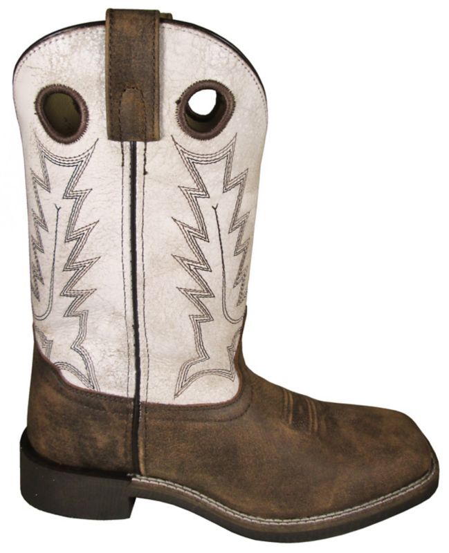 Smoky Mountain Boots Women's Drifter Western Boot in Brown Distress