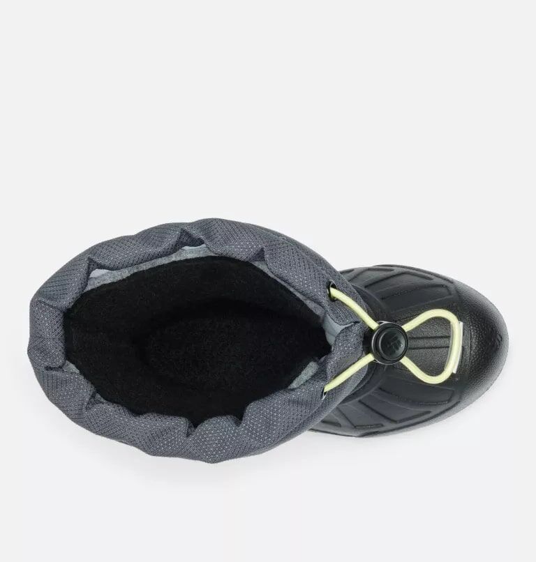 Columbia Kids' Powderbug Snowlite Boot in Dark Grey