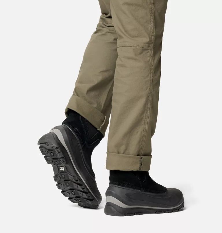 Sorel Men's Buxton Pull On Waterproof Boot in Black