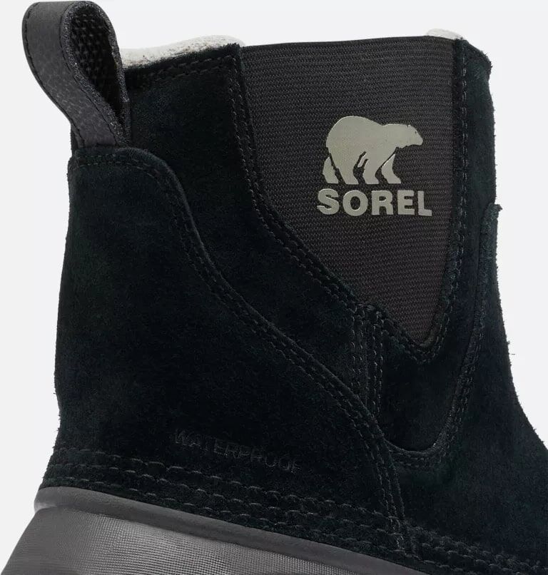 Sorel Men's Buxton Pull On Waterproof Boot in Black