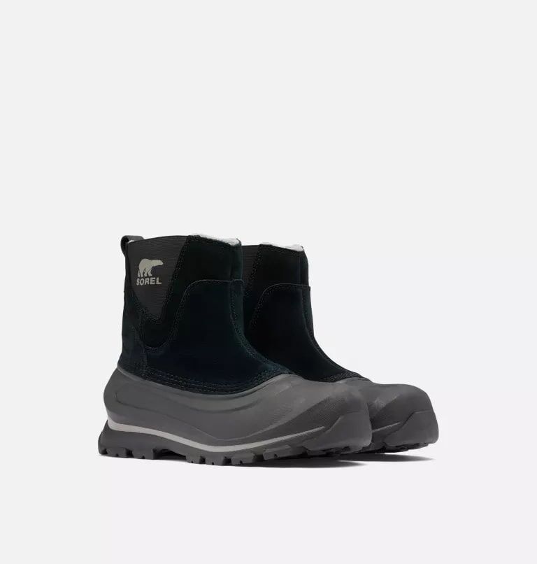 Sorel Men's Buxton Pull On Waterproof Boot in Black