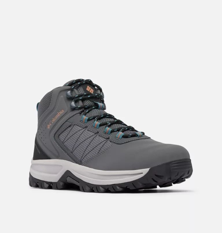 Columbia Men's Transverse Hike Waterproof Shoe in Dark Grey