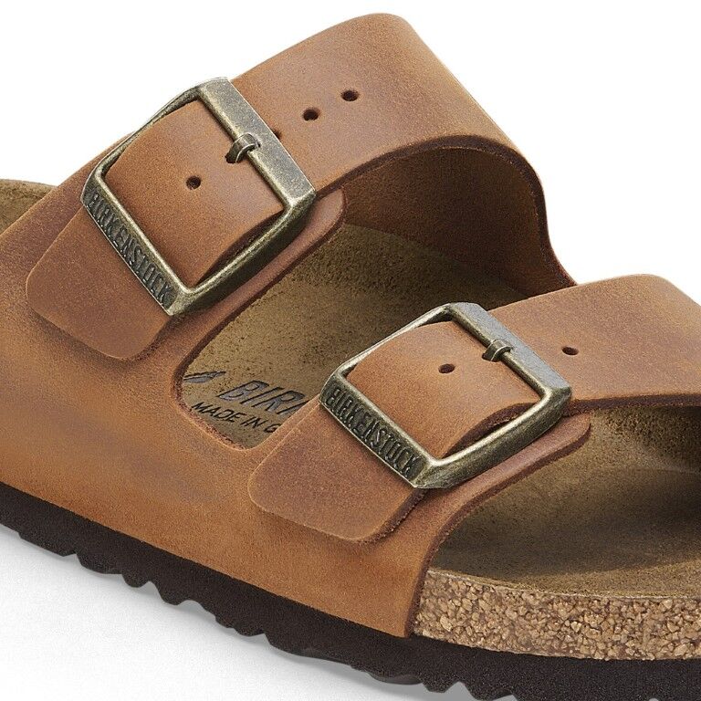 Birkenstock Women's Oiled Leather Arizona Sandal