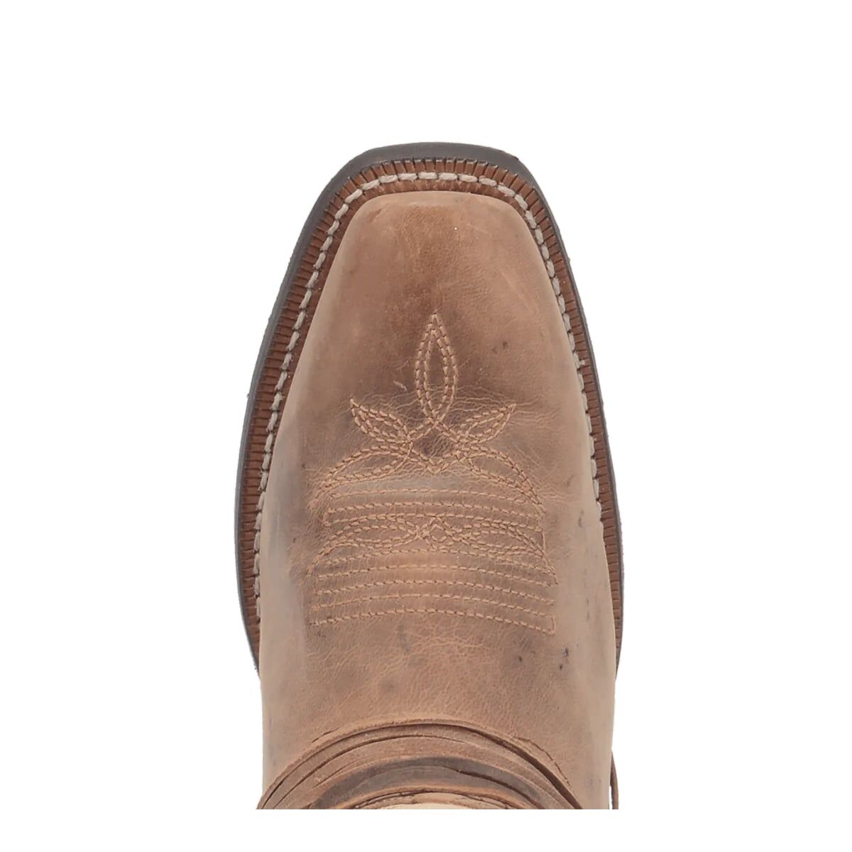 Laredo Women's Myra Square Toe Western Boot in Sand