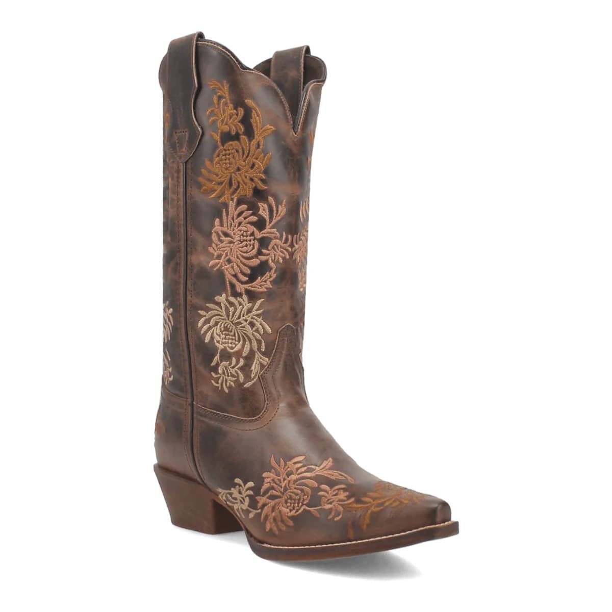 Laredo Women's Sylvan Snip Toe Western Boot in Tobacco