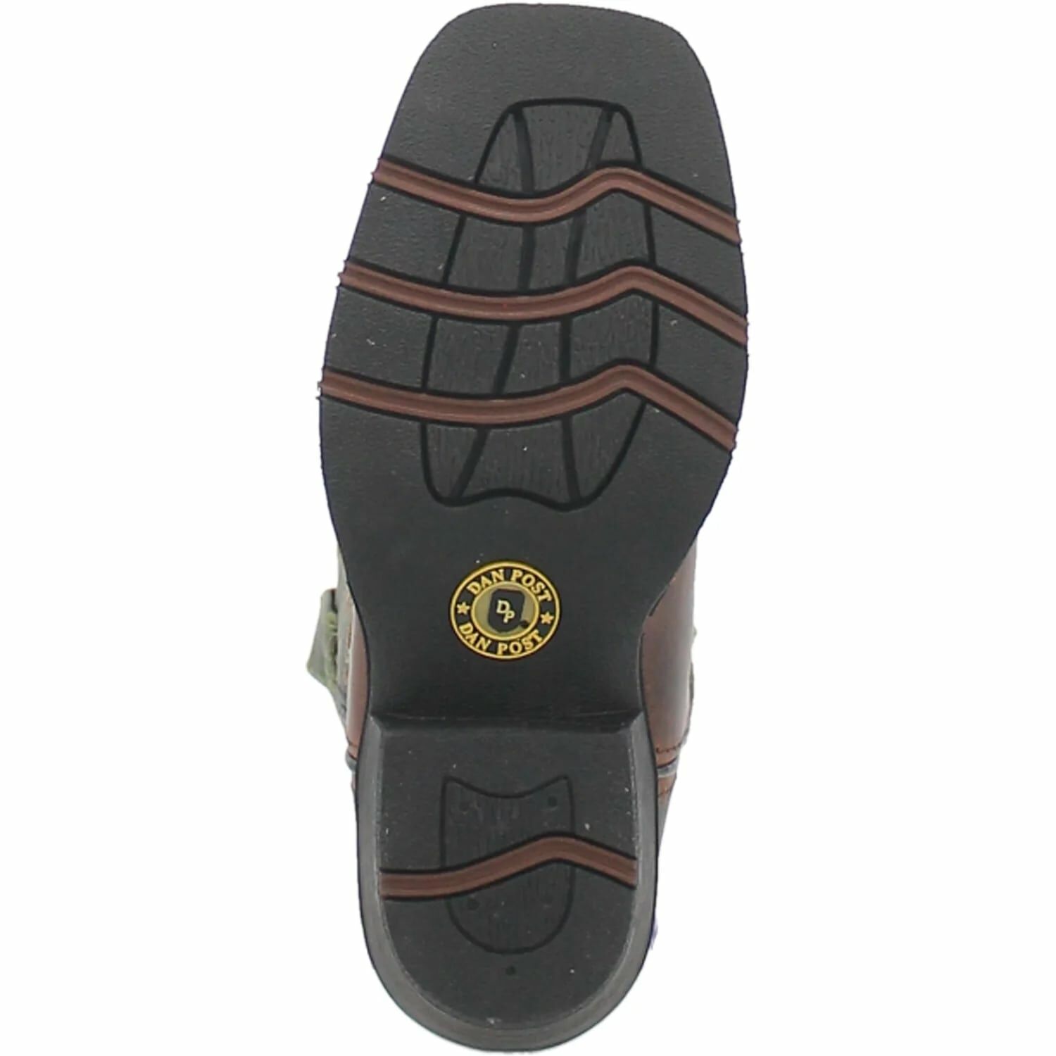 Dan Post Kids' Teddy Western Boot in Brown