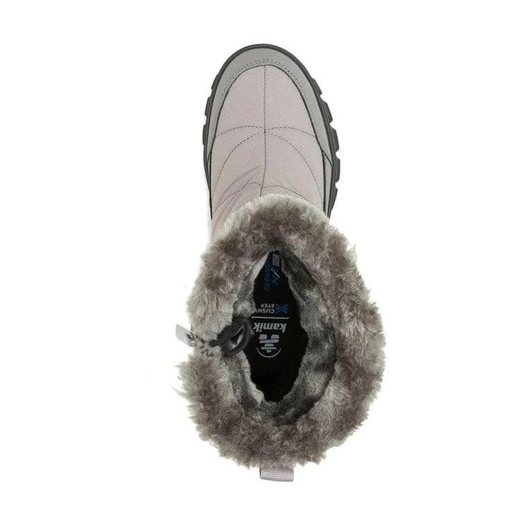 Kamik Women's Snowdon Zip Boot in Dark Grey