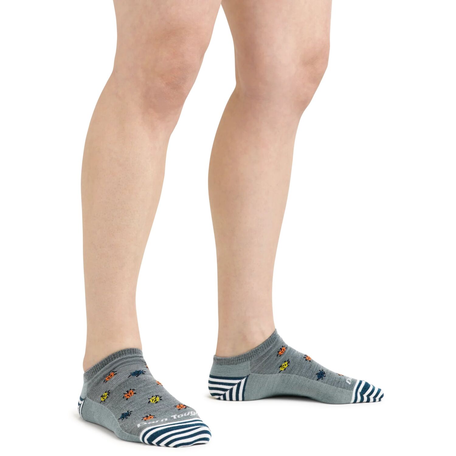 Darn Tough Women's Lucky Lady No Show Lightweight Lifestyle Sock in Seafoam