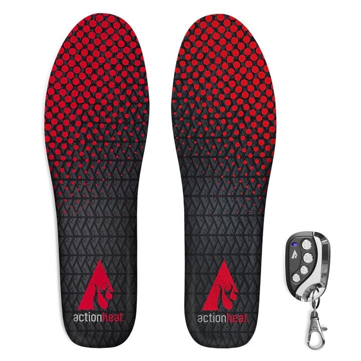ActionHeat Rechargeable Heated Insoles With Remote