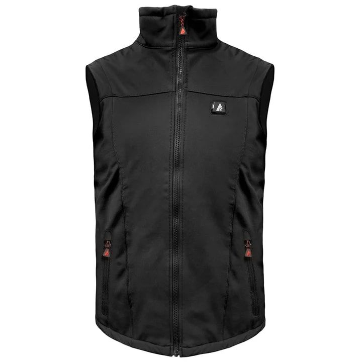 ActionHeat Men's 5-Volt Softshell Battery Heated Vest in Black