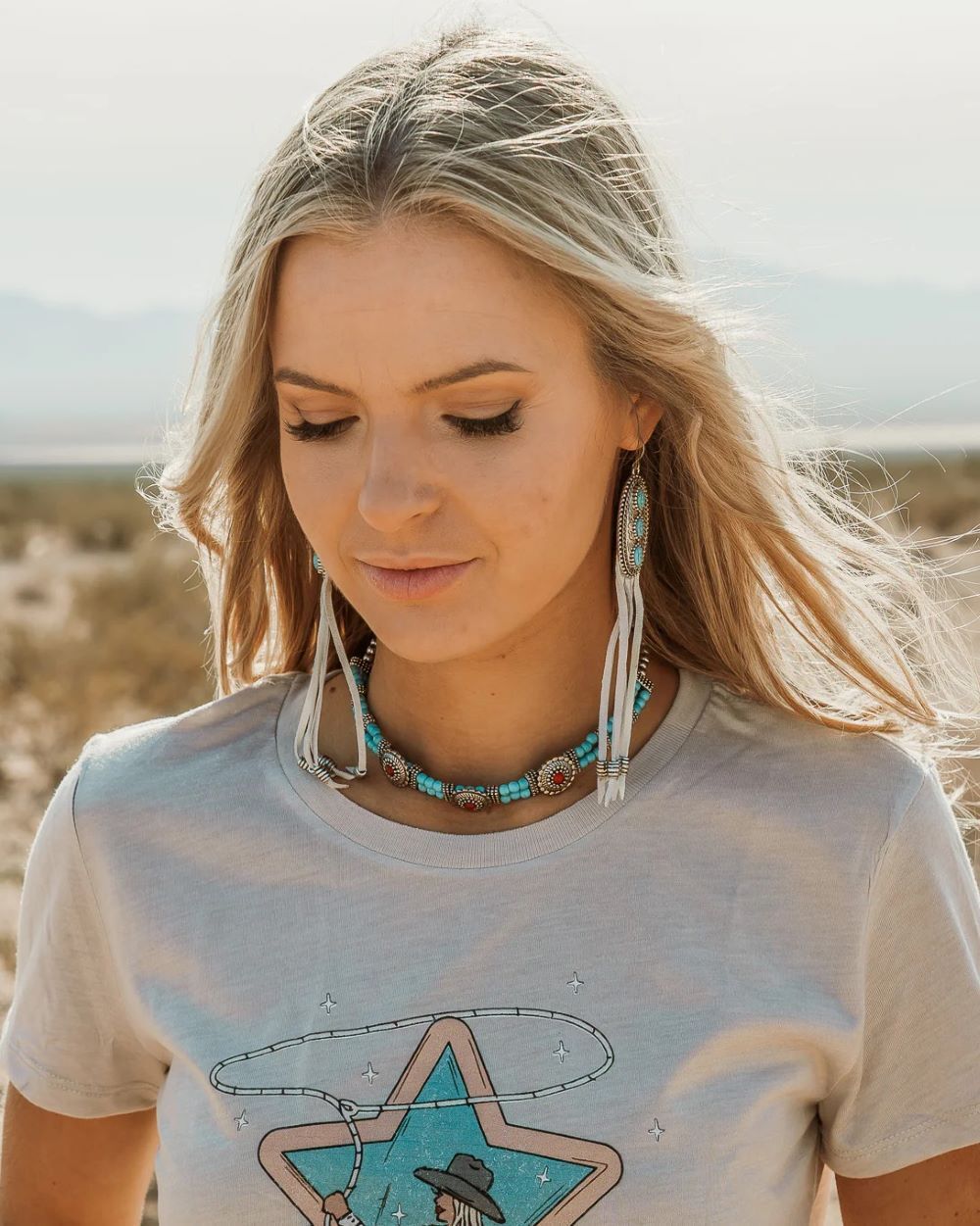 Cowgirl Confetti We Danced Necklace