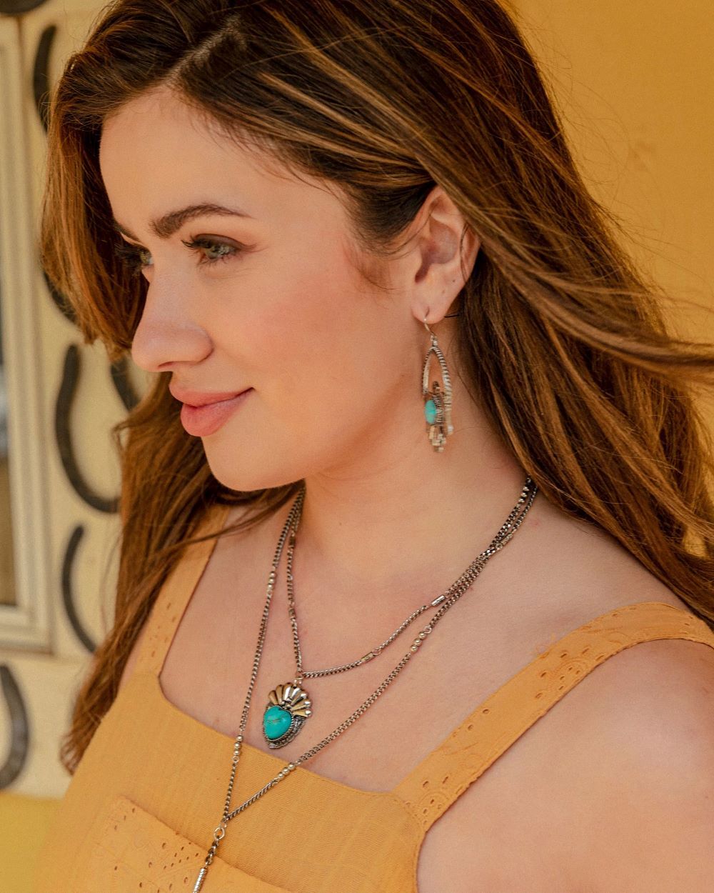 Cowgirl Confetti Love Story Necklace