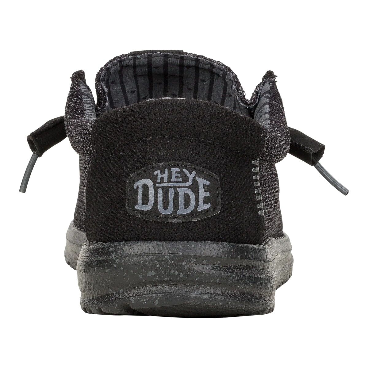 Hey Dude Men's Wally Stretch Sox Shoe in Black