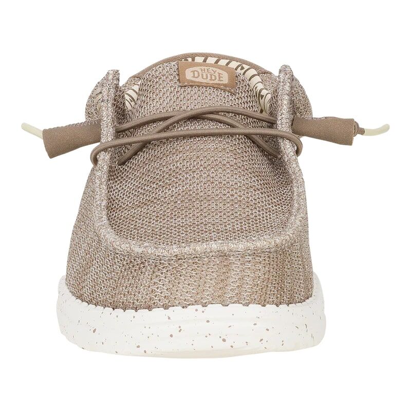 Hey Dude Men's Wally Stretch Sox Shoe in Tan