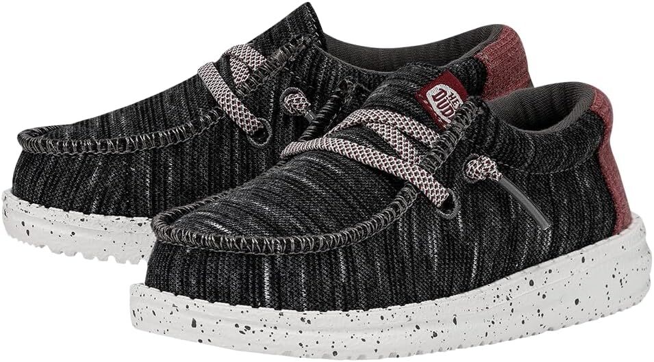 Hey Dude Youth Wally Youth Jersey Moccasin