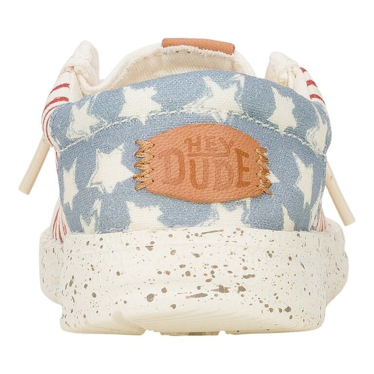 Hey Dude Boy's Wally Funk Americana Stars Shoe